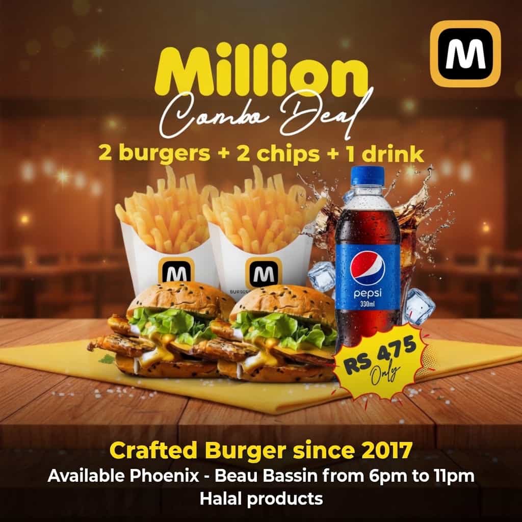 Million Burger Combo Deal