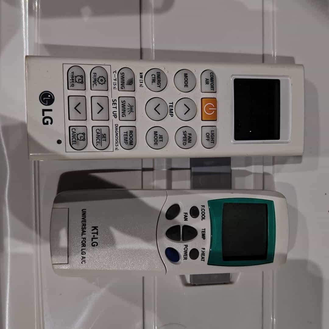 LG Air Conditioner Remote Control and Universal KT-LG Remote
