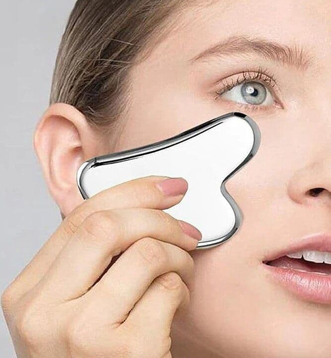 Stainless Steel Gua Sha Facial Tool - Image 1 of 3