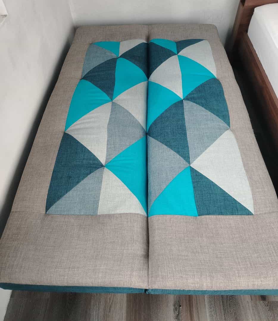 Clic Clac Sofabed Geometric Pattern