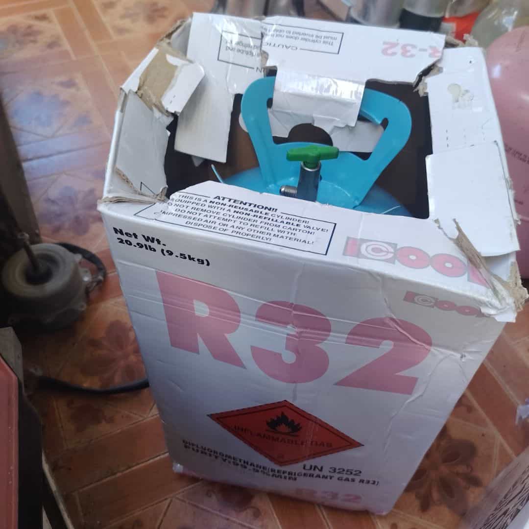 ICool R32 Refrigerant Gas Cylinder 9.5kg