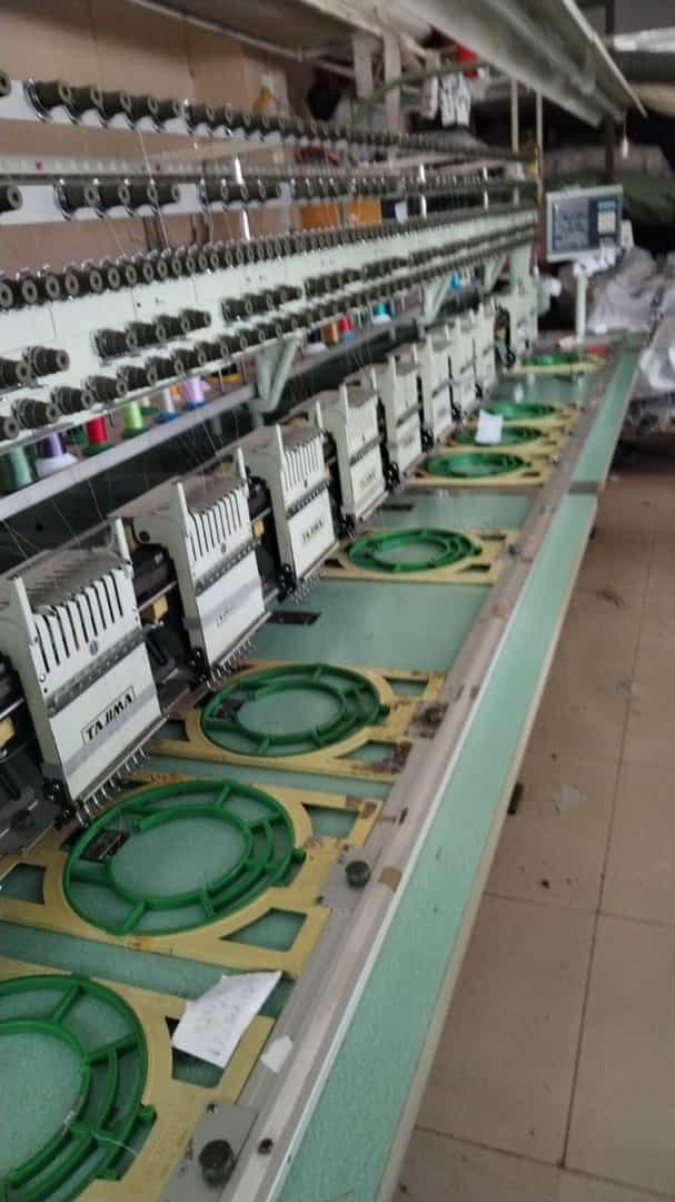 Tajima TME-H-912 Industrial Embroidery Machine