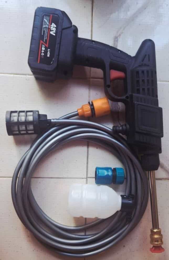 48V Cordless Portable Pressure Washer